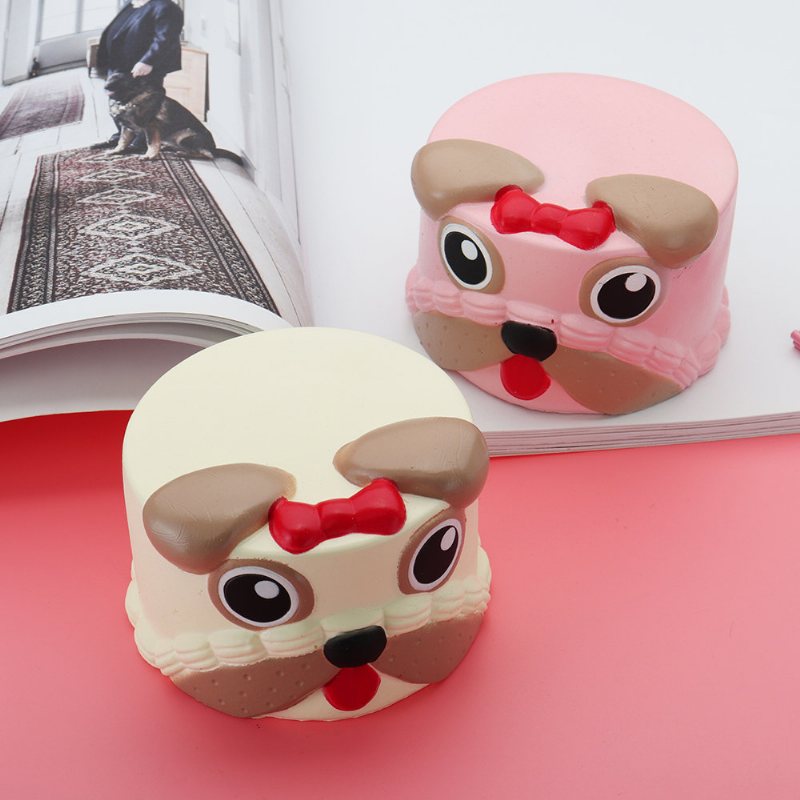 Dog Head Squishy Soft Toy Slow Rising With Packaging Collection Gift