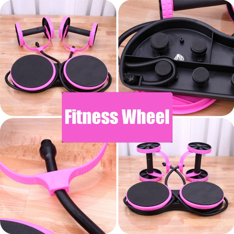Double Wheel Ab Roller Sport Core Fitness Sprzęt Do Ćwiczeń Brzucha Trener Wyszczuplający Talię Trenerzy W Domowej Siłowni