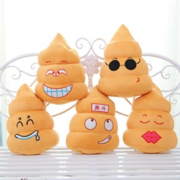 Funny Poo Shape Rzuć Poduszką Lalki Łóżko Kanapa Krzesło Bawełniana Poduszka