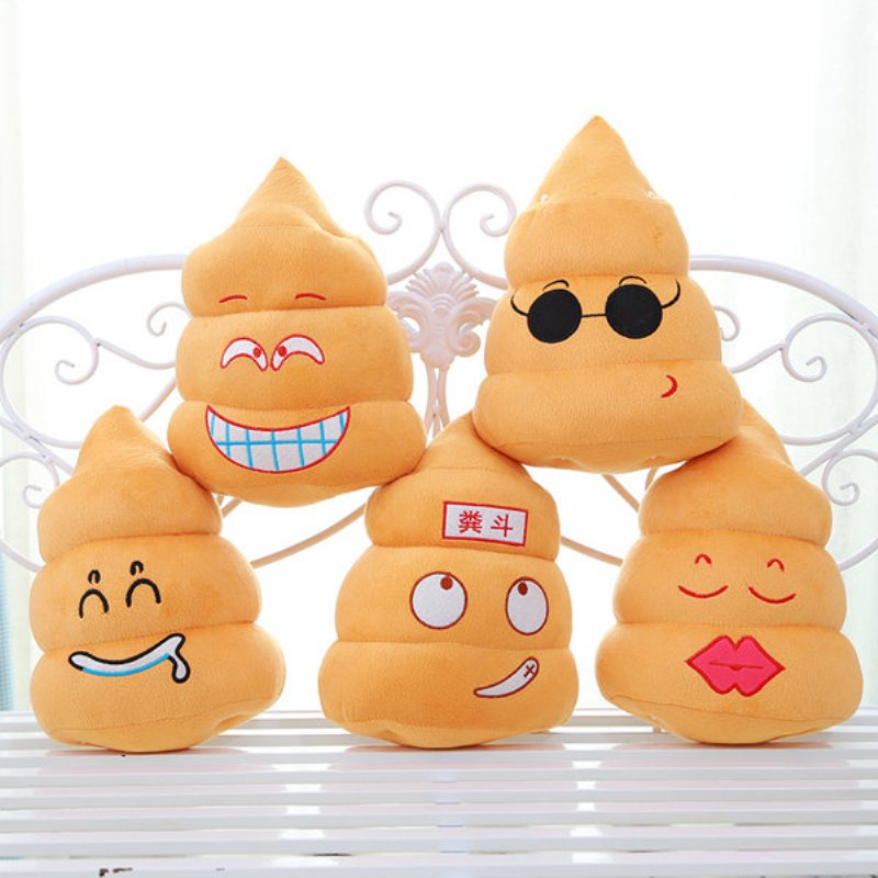 Funny Poo Shape Rzuć Poduszką Lalki Łóżko Kanapa Krzesło Bawełniana Poduszka