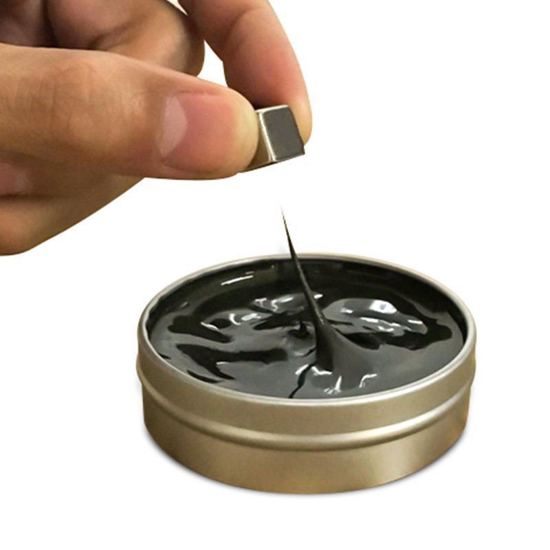 Guma Magnetyczna Błoto Glina Plastelina Ferrofluid Handmade Diy Playdough Zabawki Dla Dorosłych Dzieci