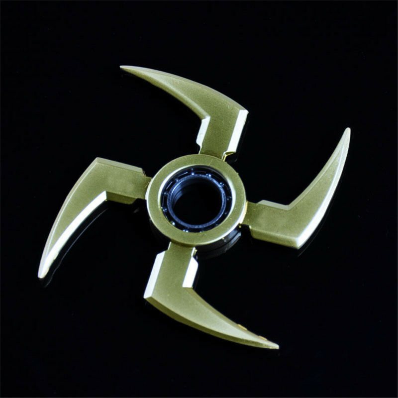 Hand Spinner Tri Fidget Metal Finger Spin Focus Edc Toys For Rotating Stress Relief
