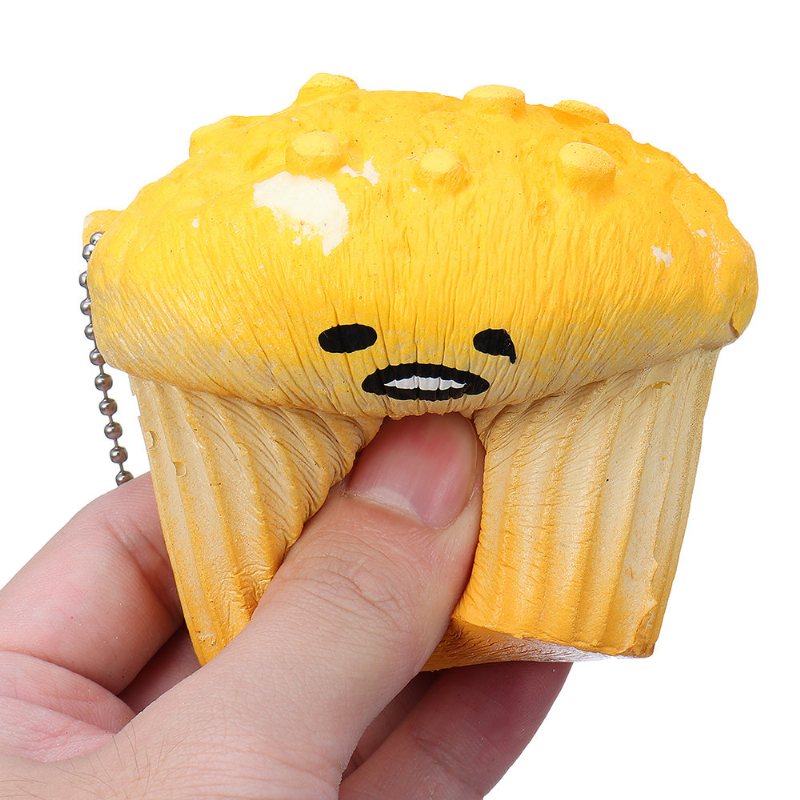Lazy Egg Cupcake Gąbczasta Zabawka Wolno Rosnąca Z Opakowaniem