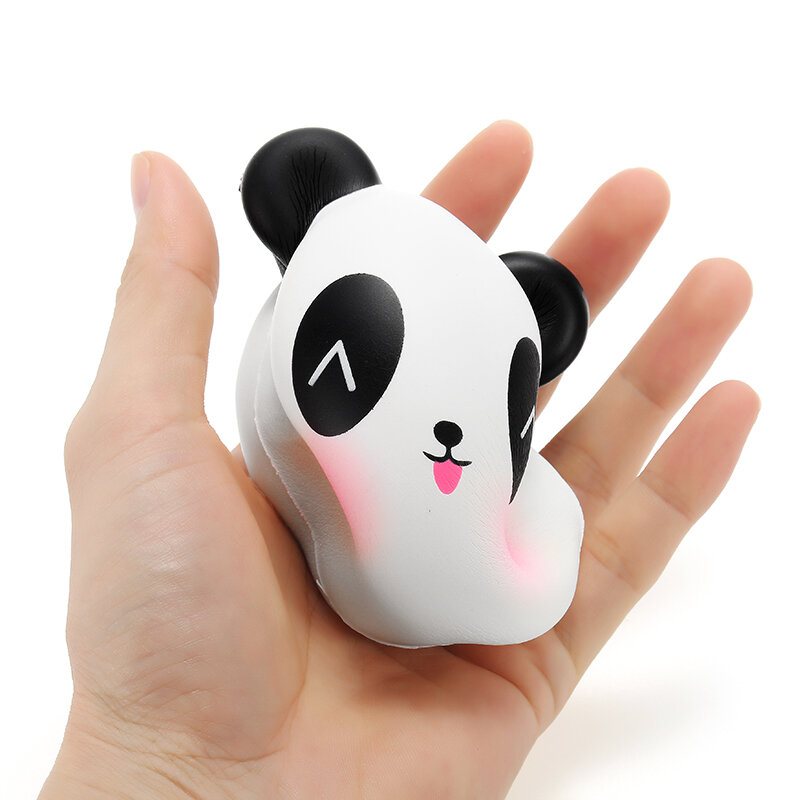 Meistoyland Squishy Panda Bun 8cm Powolny Wzrost Z Opakowaniem Kolekcja Gift Decor Miękka Zabawka