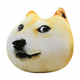 Pluszowa Poduszka Dla Psa Z Nadrukiem 3d Samoyed Husky Doge Dla Psa Alaska