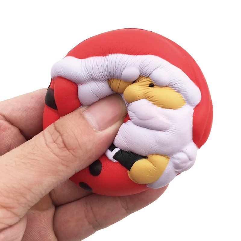 Świąteczny Święty Mikołaj Squishy Powolny Rośnie Z Opakowaniami Kolekcja Prezent Wystrój