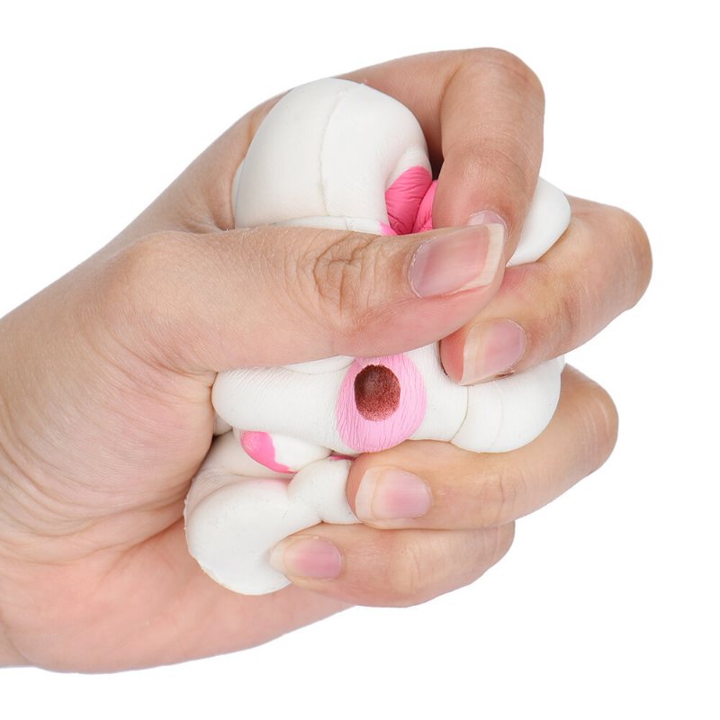 Squishy Pielęgniarka Królik Jumbo Bunny 12cm Powolny Wzrost Śliczna Kolekcja Wystrój Prezent Zabawka