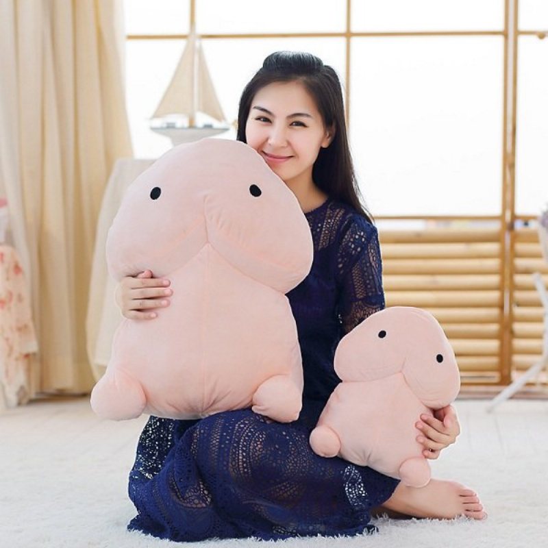 Twórczy Dingding Rzuć Poduszką Kawaii Healing Pluszowe Zabawki Lalki Zabawa Joke Festiwal Prezent 4 Rozmiary