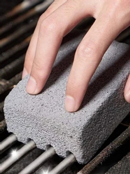 1 Szt. Blok Do Czyszczenia Stojaków Na Grilla Odporność Na Wysokie Temperatury Ochrona Środowiska Wydajny Szybkie Odkażanie Czyszczenie Artefakt Catering Grill Na Zewnątrz Dedykowany