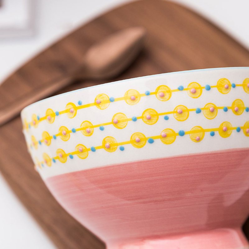 Ceramiczny Kubek Śniadaniowy Porcelanowy O Dużej Pojemności Na Wodę Sok Herbata Jedzenie