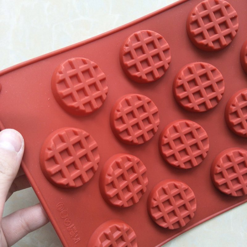 Diy Naczynia Kuchenne Taca Do Pieczenia W Kształcie Wafla Silikonowa Forma