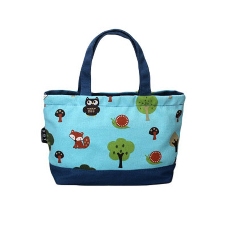 Nowa Przenośna Płócienna Torba Na Lunch Izolowana Termicznie Przekąska Box Carry Tote Storage Bag