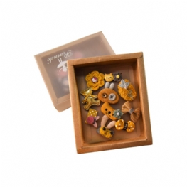 Cute Cartoon Animal Flower 10 Sztuk Akcesoria Do Włosów Garnitur Dla Dziewczynki Ozdoby Do Barrette Prezent Urodzinowy Obecna Nagroda Dla Dziewczynek Dzieci