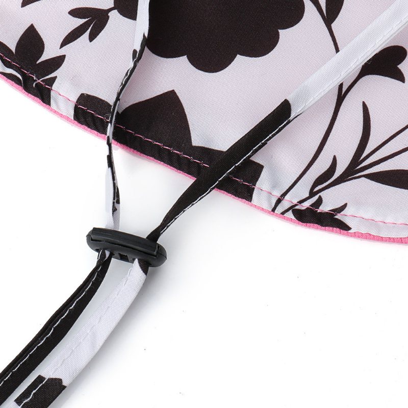 Damski Letni Kapelusz Typu Bucket Z Filtrem Przeciwsłonecznym Outdoor Casual Anti-mosquito Hat Ze Sznurkiem I Gazą