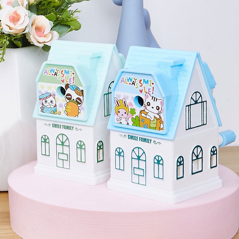 7901 Cute Pet Cottage Temperówka Moda Kreatywna Wyostrzyć Kolor Ołów Włącz