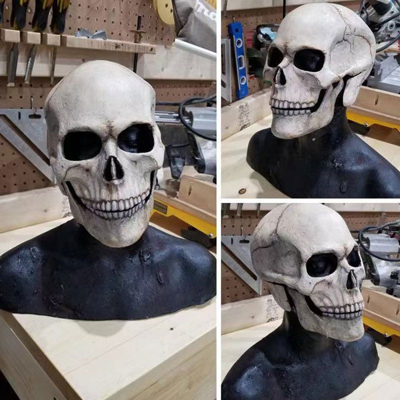 2023 Halloween Na Całą Głowę Maska Czaszki Osobowość Wakacje Horror Dekoracja