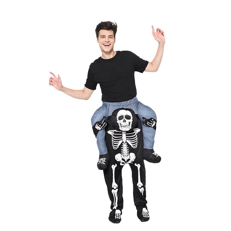Halloween Boże Narodzenie Czaszki Powrót Spodnie Magiczne Cos Party Kostium Występ Na Scenie