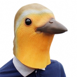 Halloween Karnawał Cosplay Maska Zwierzęca Robin Ptak Nakrycia Głowy Ptaka