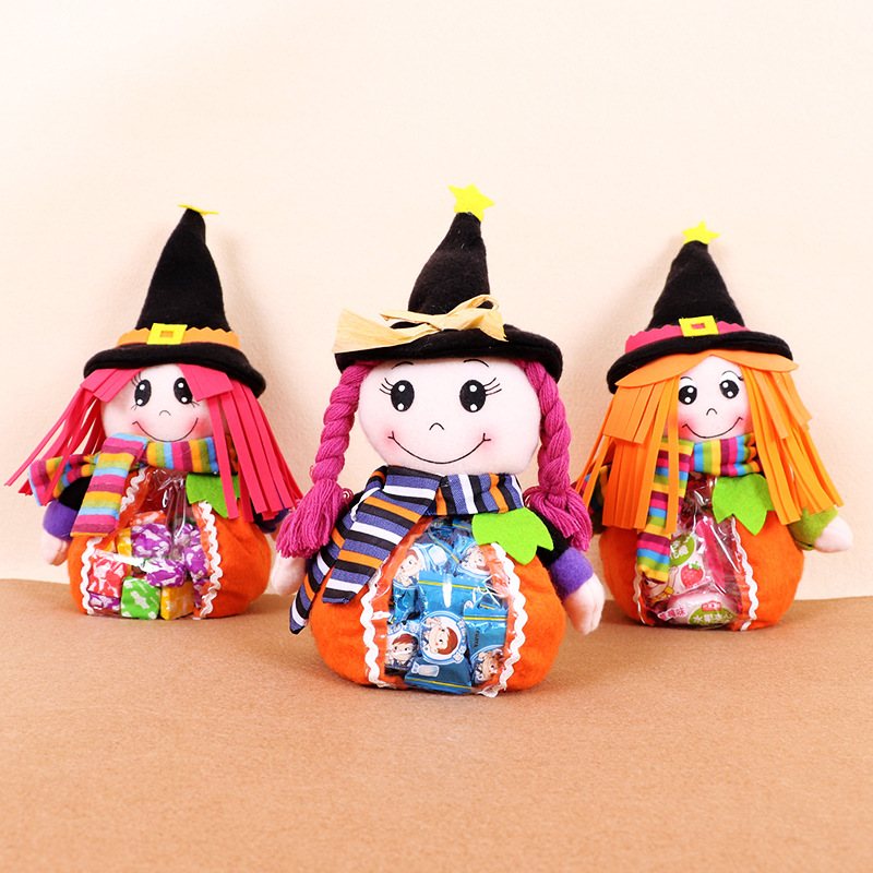 Przedszkole Halloween Dekoracja Prezent Dla Dzieci Torba Na Cukierki Kreatywna Na Cukier Trójwymiarowa Torby Z Dyni