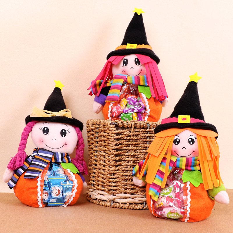 Przedszkole Halloween Dekoracja Prezent Dla Dzieci Torba Na Cukierki Kreatywna Na Cukier Trójwymiarowa Torby Z Dyni
