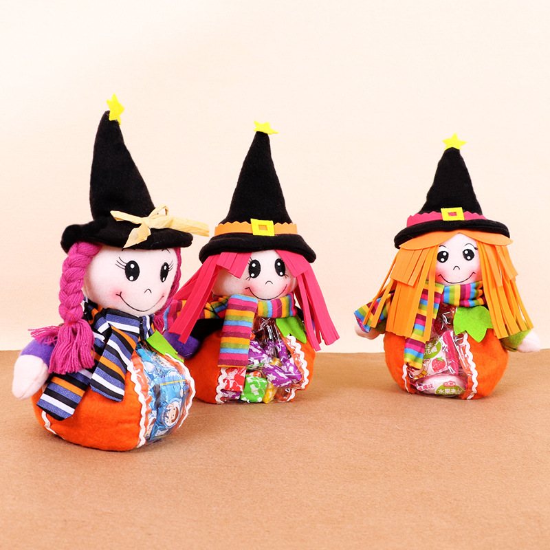 Przedszkole Halloween Dekoracja Prezent Dla Dzieci Torba Na Cukierki Kreatywna Na Cukier Trójwymiarowa Torby Z Dyni