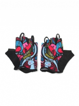 Qepae Mężczyźni Kobiety Half Finger Rękawiczki Outdoor Sports Jazda Na Rowerze Górskim