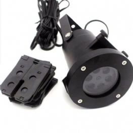 12 Rodzajów Projektor Led Wielokolorowy Laserowy Płatek Śniegu Kolorowa Lampka Świąteczna 6w 100 - 240v 1 Szt. Na Halloween Boże Narodzenie Ślub Urodziny Przyjęcie