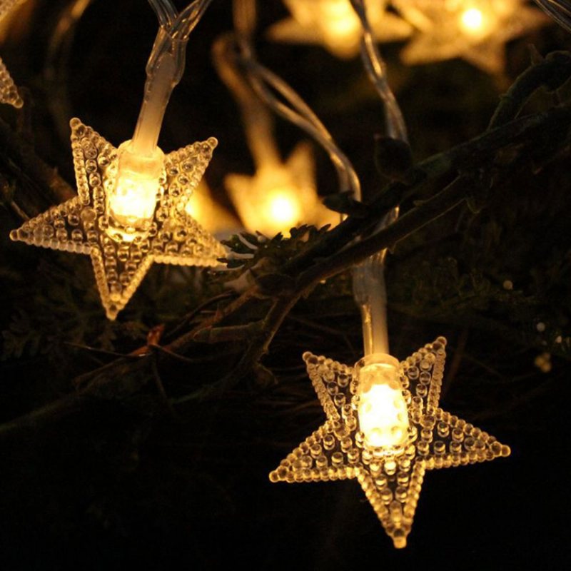 Led Snowflake Bell Christmas Lights Wedding Holiday Home Sufit Okno Drzwi Dekoracja W Kształcie Drzewa Led String