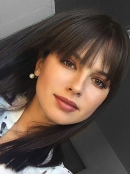 Mini Bangs Air Przedłużanie Włosów Kawałek Peruki Bez Śladu Grzywki