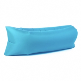 Nadmuchiwana Sofa Powietrzna Nylonowa Kanapa Zapobiegająca Wyciekaniu Powietrza Wygodna Do Spania Torba Z Kieszenią Na Zewnątrz Camping Travel Beach