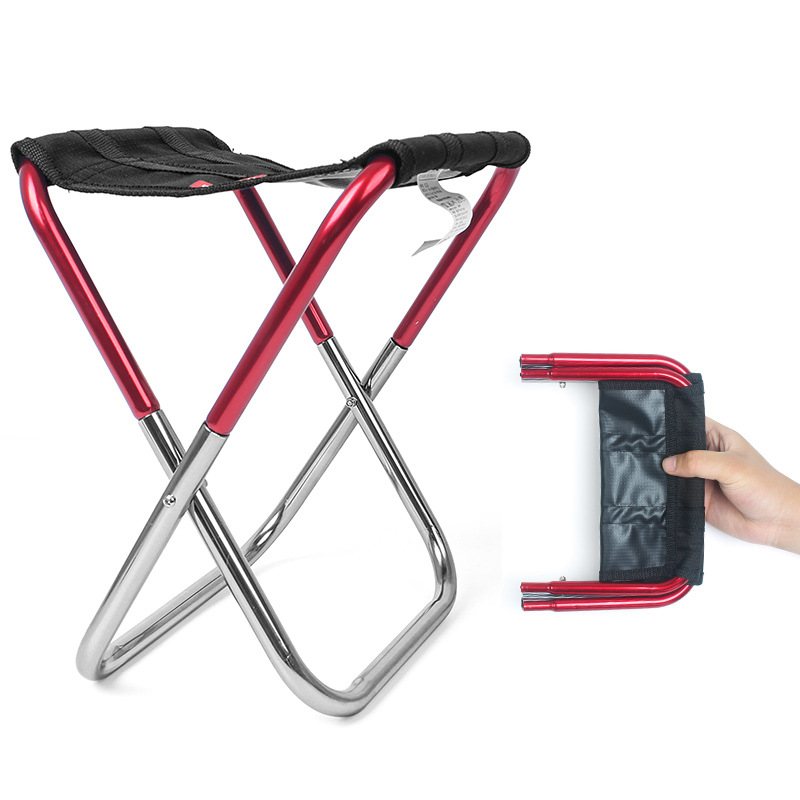 Przenośne Lekkie Składane Krzesło Outdoor Fishing Camping Piknik Fordable Seat