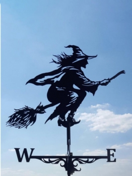 Garden Farm Iron Witch Death Horse Home Weathercock Wiatrowskaz Wskaźnik Kierunku Wiatru Narzędzia Do Pomiaru Stoczni