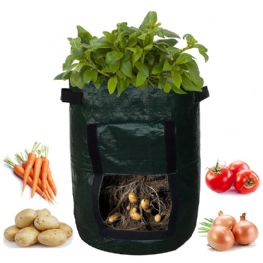 Tomatoes Grow Bag Owoce Warzywa Sadzarka Doniczki Oddychająca Włóknina Z Uchwytami Na Paski