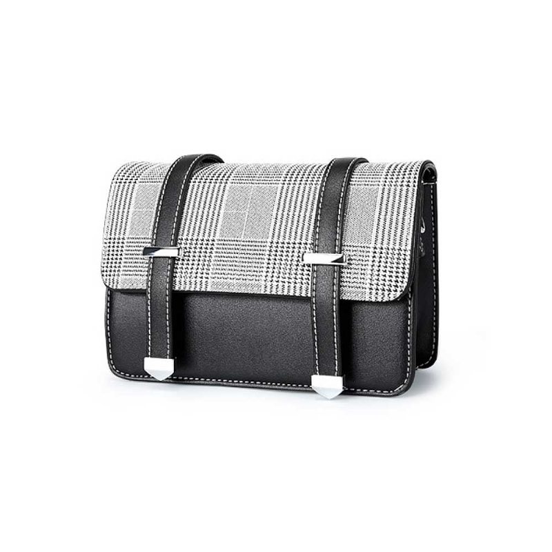 2023 Damska Torba Na Ramię W Stylu Brytyjskim Crossbody Plaid Sling Podwójna Używana Euroamerykańska Moda Zakontraktowana Kwadratowa