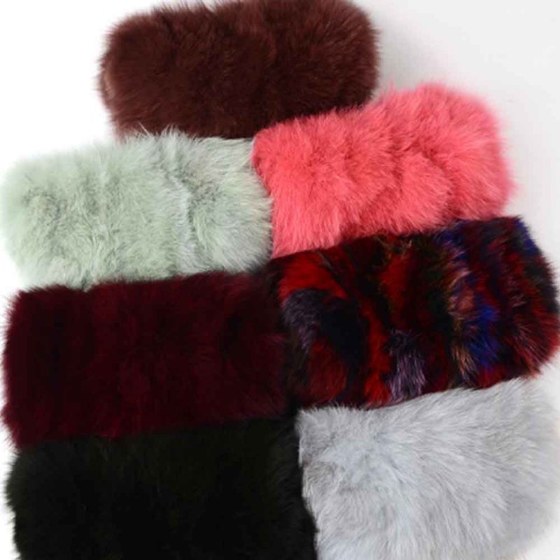 Damska Torba Na Ramię Selected Fox Fur Piękna Ukośna Z Paskiem Na Z Klamrą