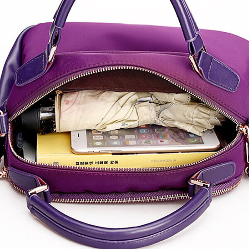 Kobieta Nylonowa Torba Crossbody Klasyczna Elegancka Torebka Kopertówki