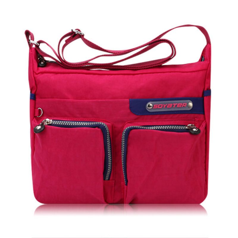 Kobieta Wodoodporna Torebka Crossbody Nylonowa Przenośna Torba Na Ramię