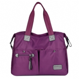 Kobiety Nylon Multi-pocket Dorywczo Trwałe Wodoodporne Torebki Crossbody Torby