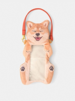 Kobiety Śliczne Shiba Inu Pies Telefon Z Ekranem Dotykowym Portmonetka Pluszowa