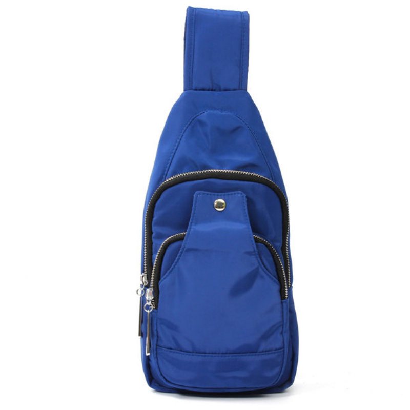 Mężczyźni Kobiety Nylonowa Torba Na Klatkę Piersiową Do Wypoczynku Outdoor Hiking Sport Crossbody Torby