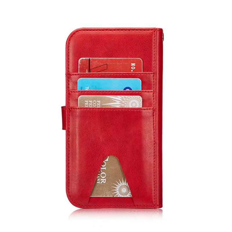 Multi-sltots Pu Leather Iphone X/7/7 Plus/8/8 Plus Etui Na Telefon Z Miejscem Na Karty Portfel
