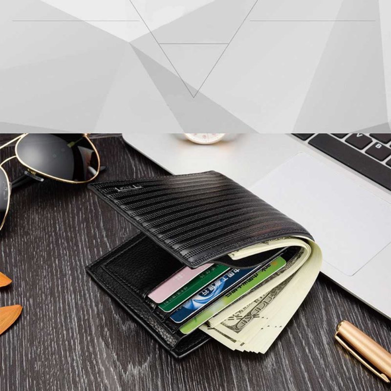 Najwyższej Klasy Portfel Biznesowy Ze Skóry Pu Dla Mężczyzn Etui Na Dowód Osobisty Torebka Slim Clutch