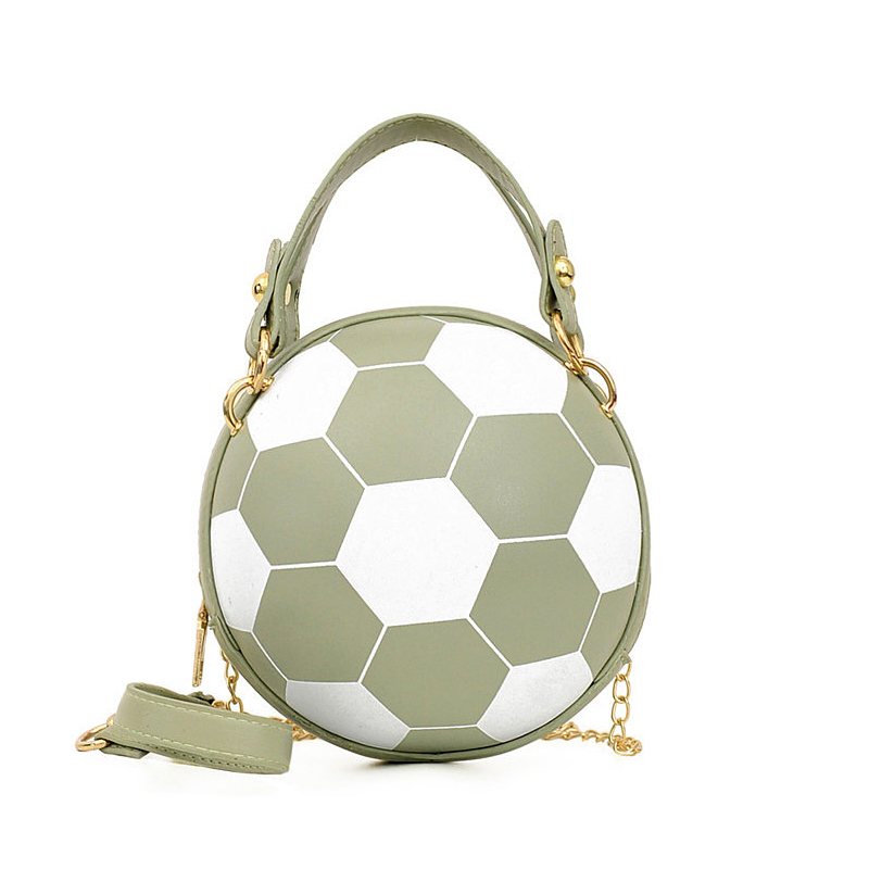Nowy Projekt Torebka W Kształcie Koszykówki Moda Damska Z Łańcuszkami List Torba Na Ramię Kobieta Mini Torby Crossbody Okrągła