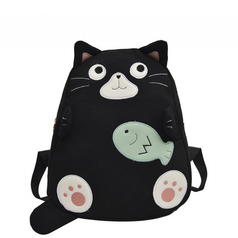 Płócienna Torba Na Ramię Cartoon Pattern Student Shoulders Wild Campus Harajuku Style Mała Świeża Śliczna