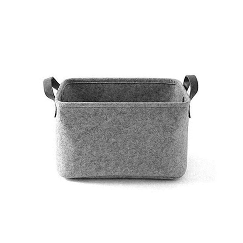 Filcowy Kosz Do Przechowywania Szafa Zabawka Książka Na Bieliznę Torba Na Pranie Półka Box Organizer