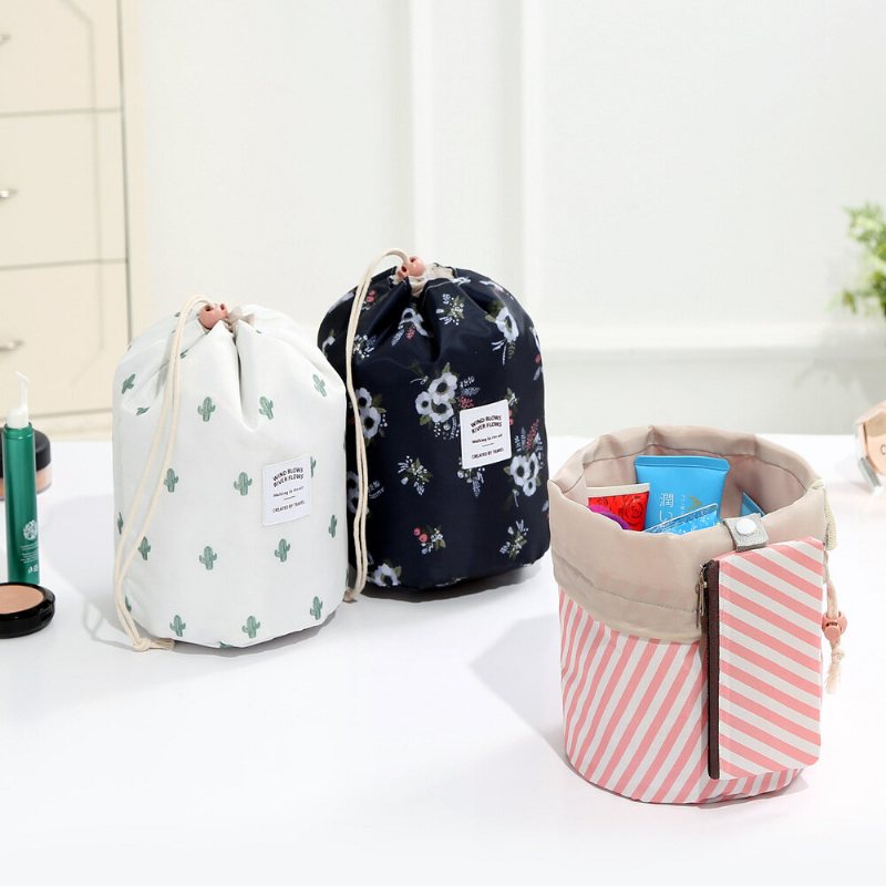 Oxford Cloth Travel Cosmetic Organizer Kolorowa Kosmetyczka Ze Sznurkiem