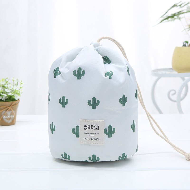 Oxford Cloth Travel Cosmetic Organizer Kolorowa Kosmetyczka Ze Sznurkiem