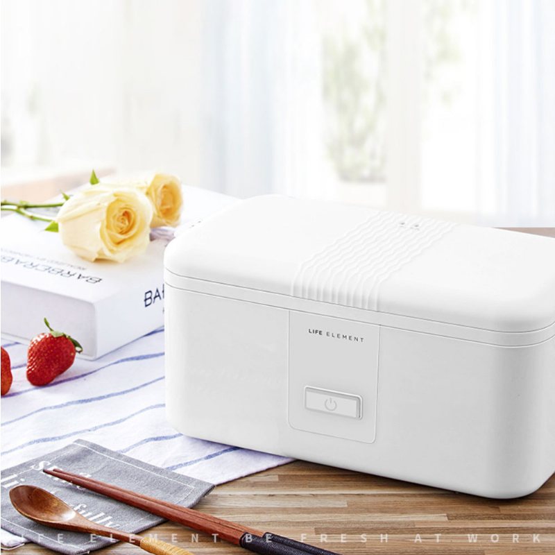 Przenośna Kuchenka Elektryczna Do Zatrzymywania Ciepła Z Podwójnymi Miskami Ceramicznymi Delikatny Pojemnik Na Lunch Z Pp Do Podgrzewania Żywności