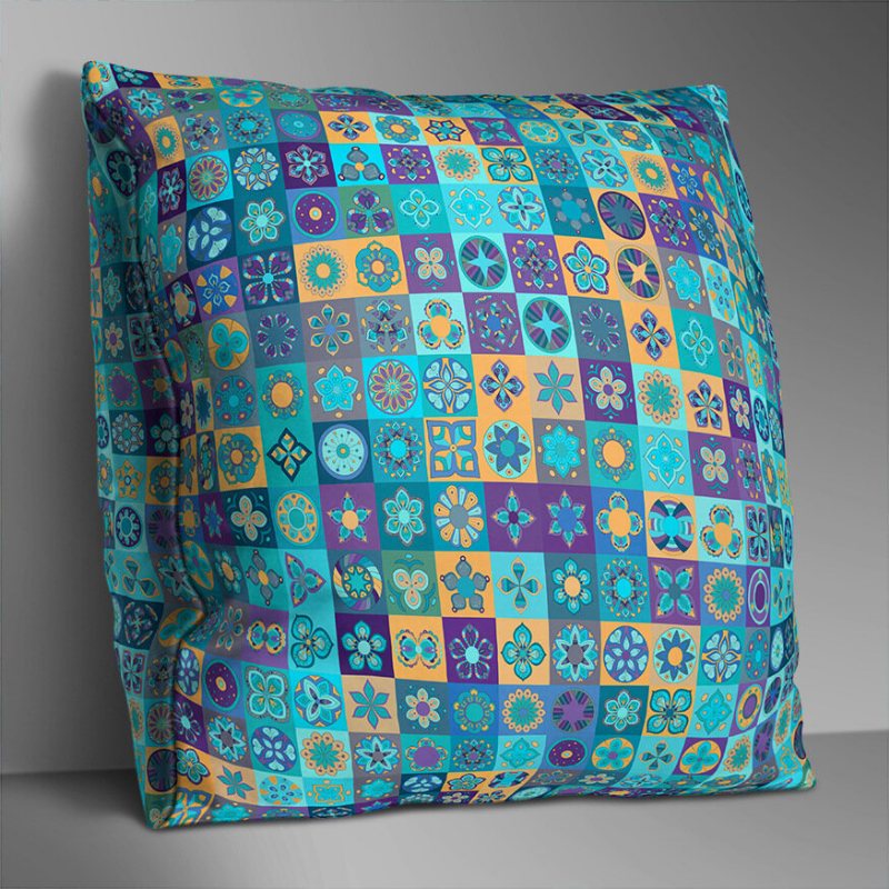 1 Szt. Dwustronna Poszewka Na Poduszkę W Stylu Boho Home Sofa Office Miękkie Poszewki Na Poduszki Art Decor