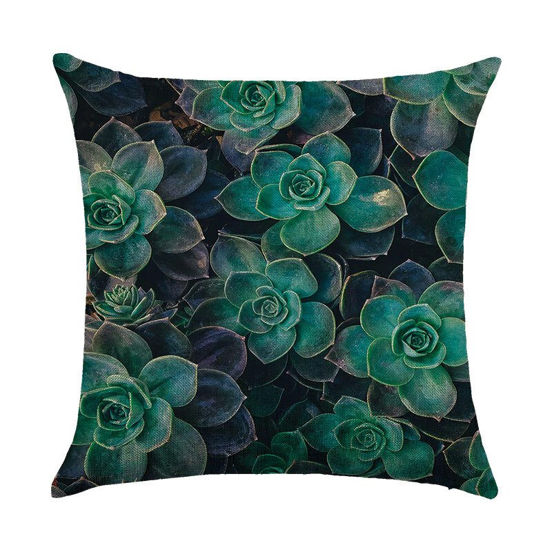 45x45cm Różne Bawełniane I Lniane Poszewki Na Poduszki W Stylu Kwiatowym Dekoracje Na Poszewkę Na Poduszkę Domową